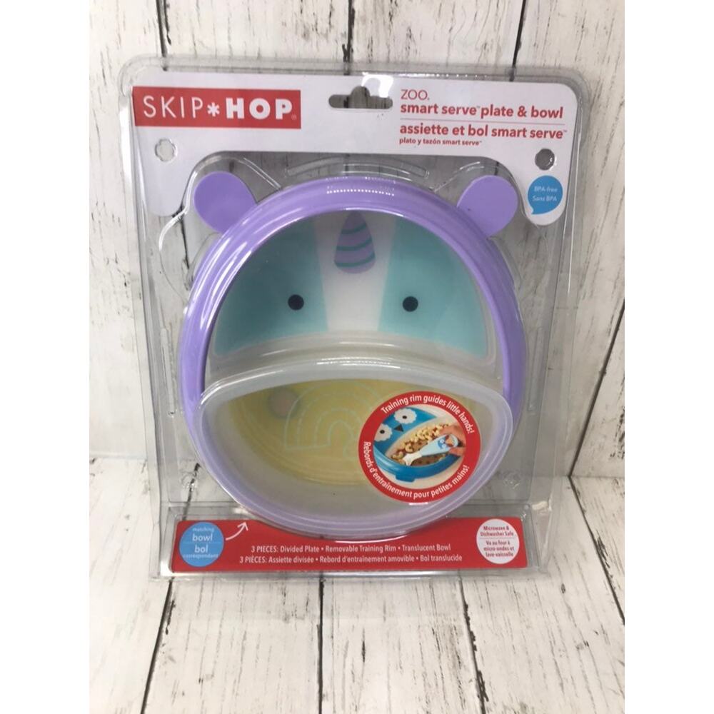 Skip Hop plate & bowl for kids
